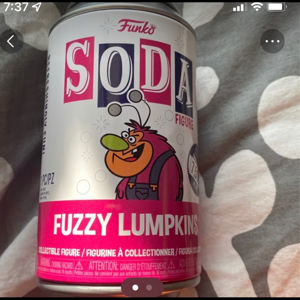 Opened funko soda common